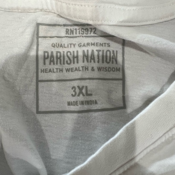 Parish nation men’s 3XL shirt - Picture 3 of 3